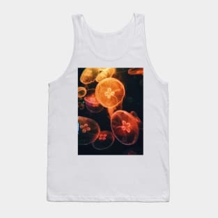 jellyfish, aquarium, fish, jellyfish aquarium, blue, jellyfish art, ocean, moon jellyfish, cute, animal, water, watercolor, jelly fish, sea, kawaii Tank Top